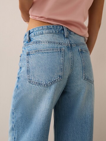 Next Wide Leg Jeans in Blau