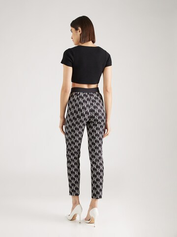 Coupe slim Pantalon Elisabetta Franchi en noir