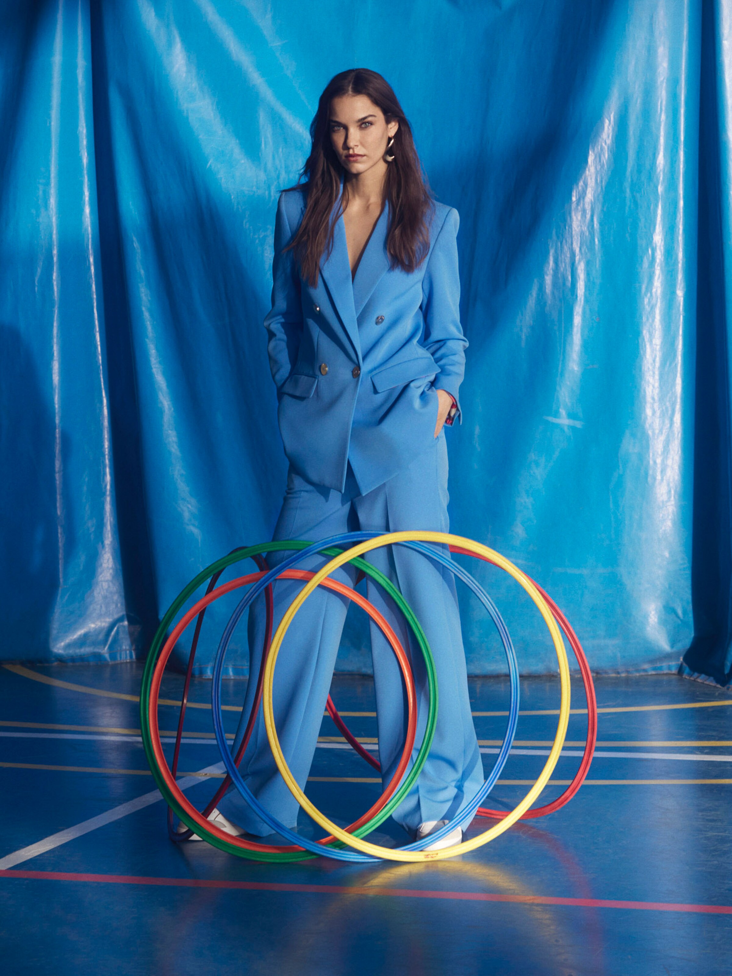 Lola Casademunt Loose fit Trousers in Blue