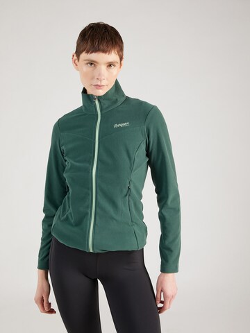 Bergans Fleece jacket 'Finnsnes' in Green: front