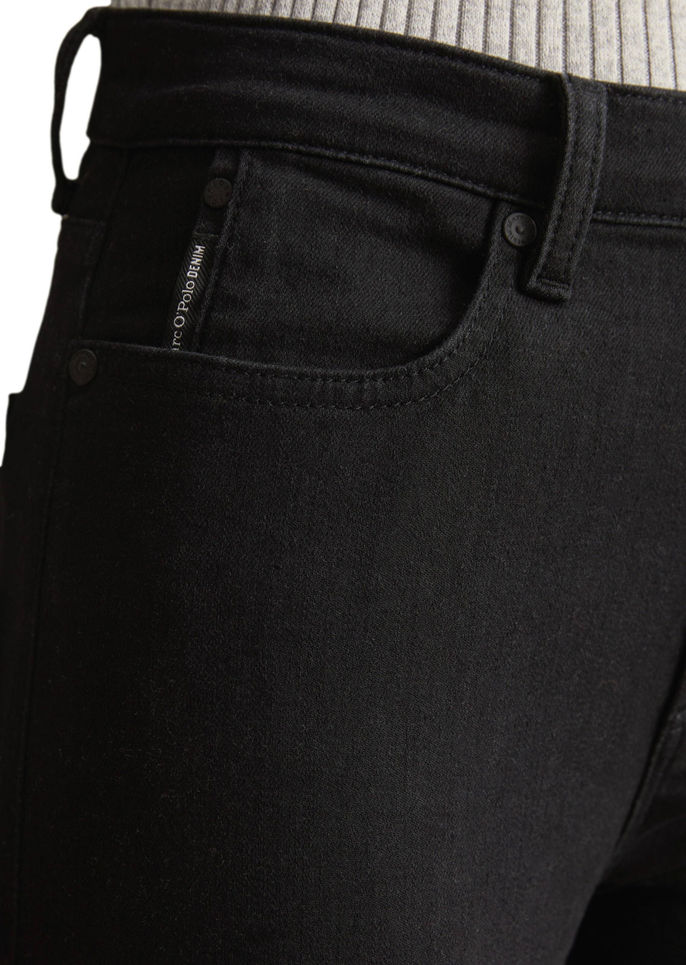 Marc O'Polo DENIM Bootcut Jeans 'Josina' in Schwarz