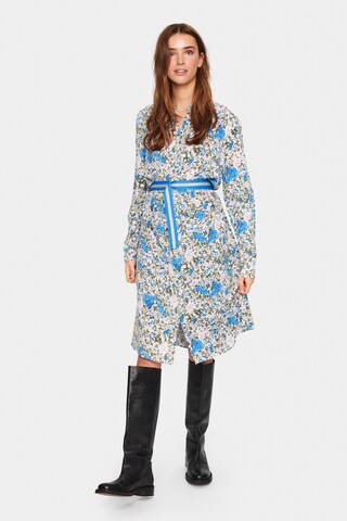SAINT TROPEZ Shirt dress 'Pelé' in Blue
