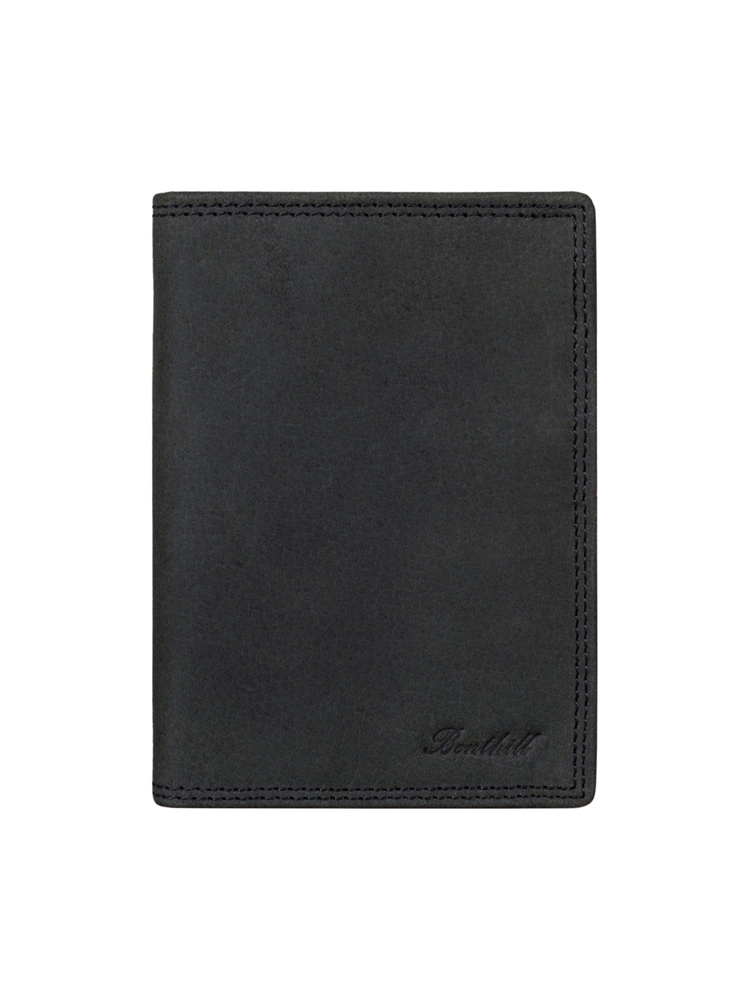 Benthill Wallet in Black: front