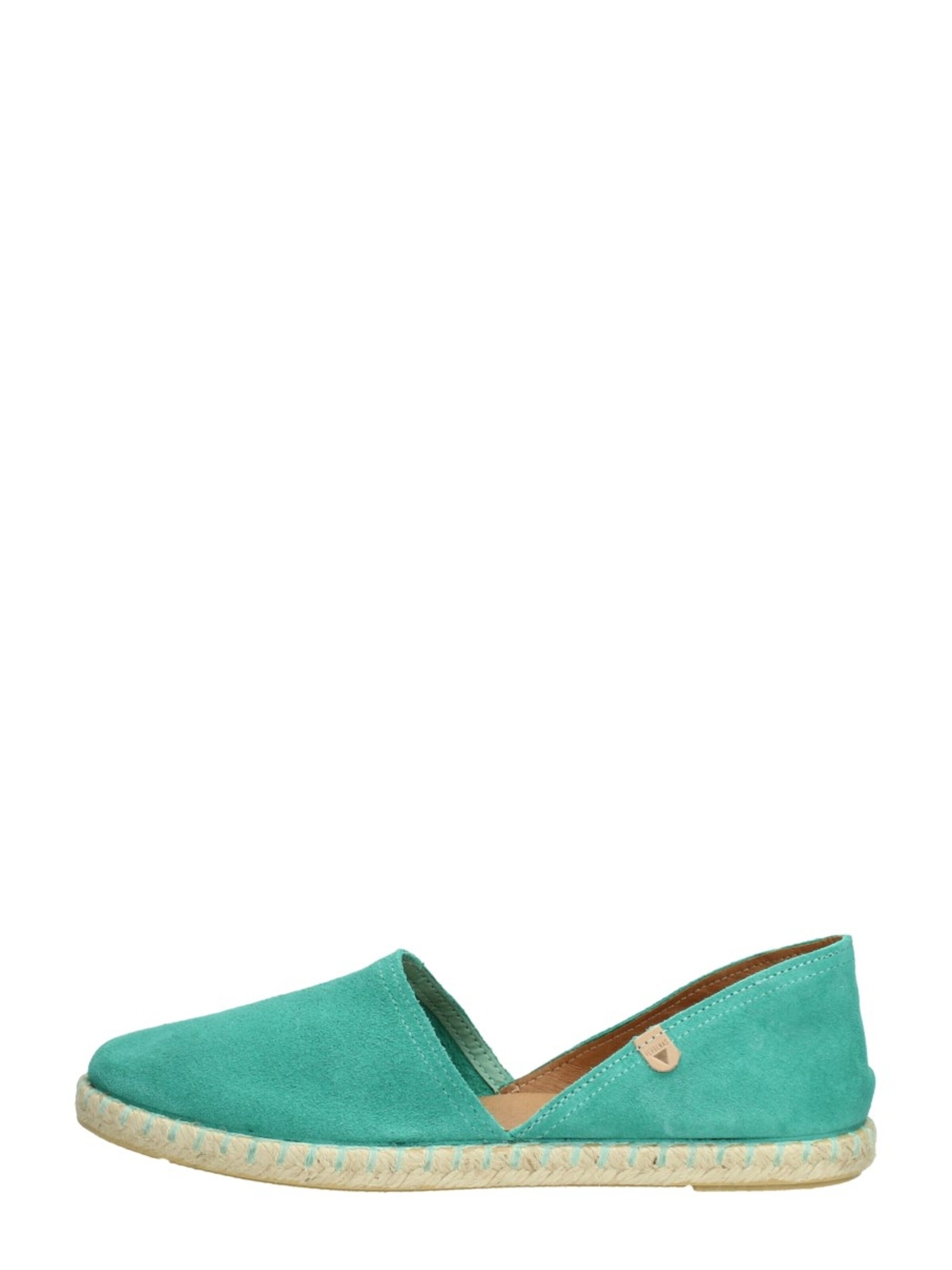 VERBENAS Slip-ons 'Carmen' in Blue: front