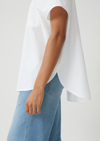 comma casual identity Bluse in Weiß