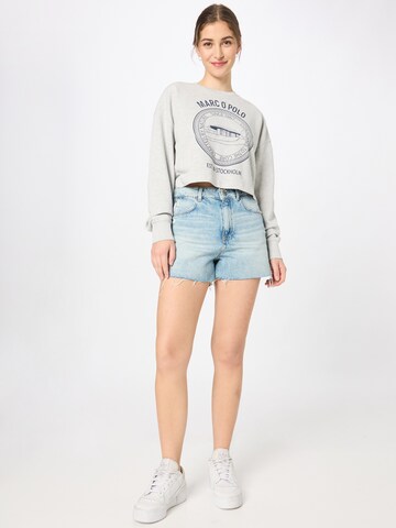 Marc O'Polo Sweatshirt  (GOTS) in Grau