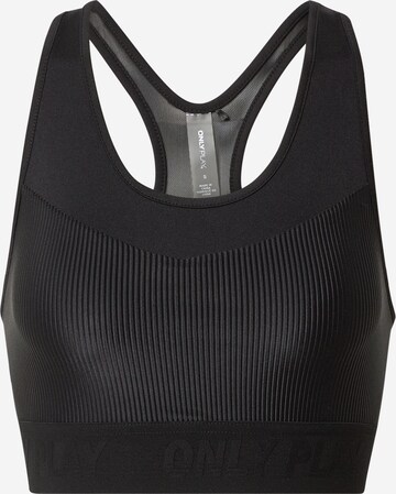 ONLY PLAY Sports bra 'Minel' in Black: front
