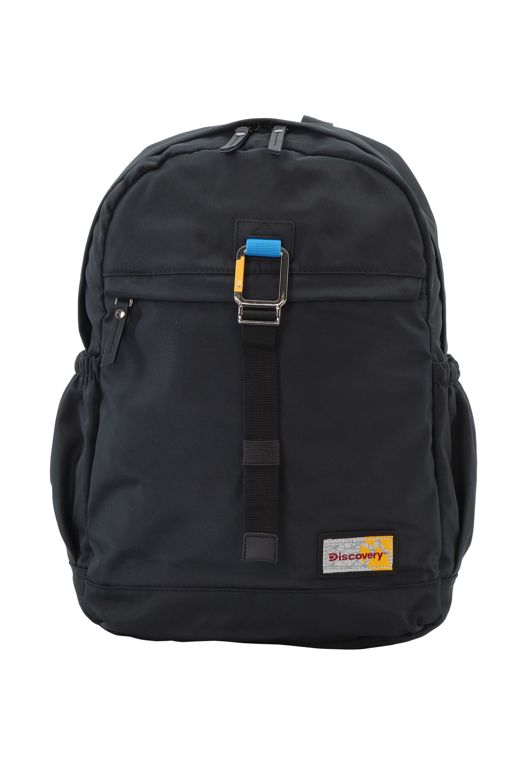 Discovery Backpack in Black: front