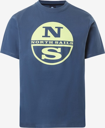 T-Shirt North Sails en bleu : devant