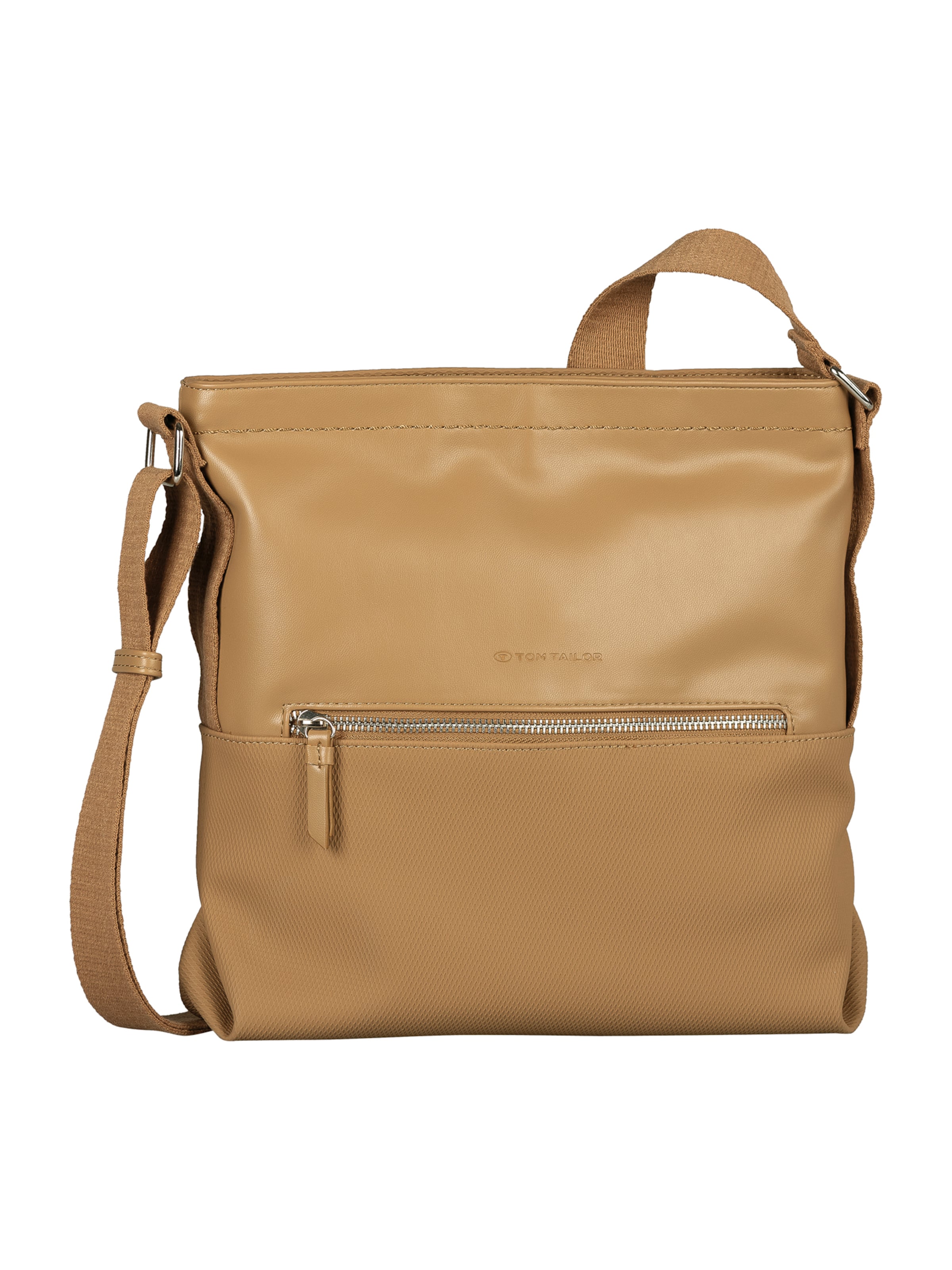 Sac à bandoulière 'Erin' TOM TAILOR en beige : devant