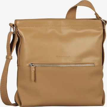 TOM TAILOR Torba na ramię 'Erin' w kolorze beżowy: przód