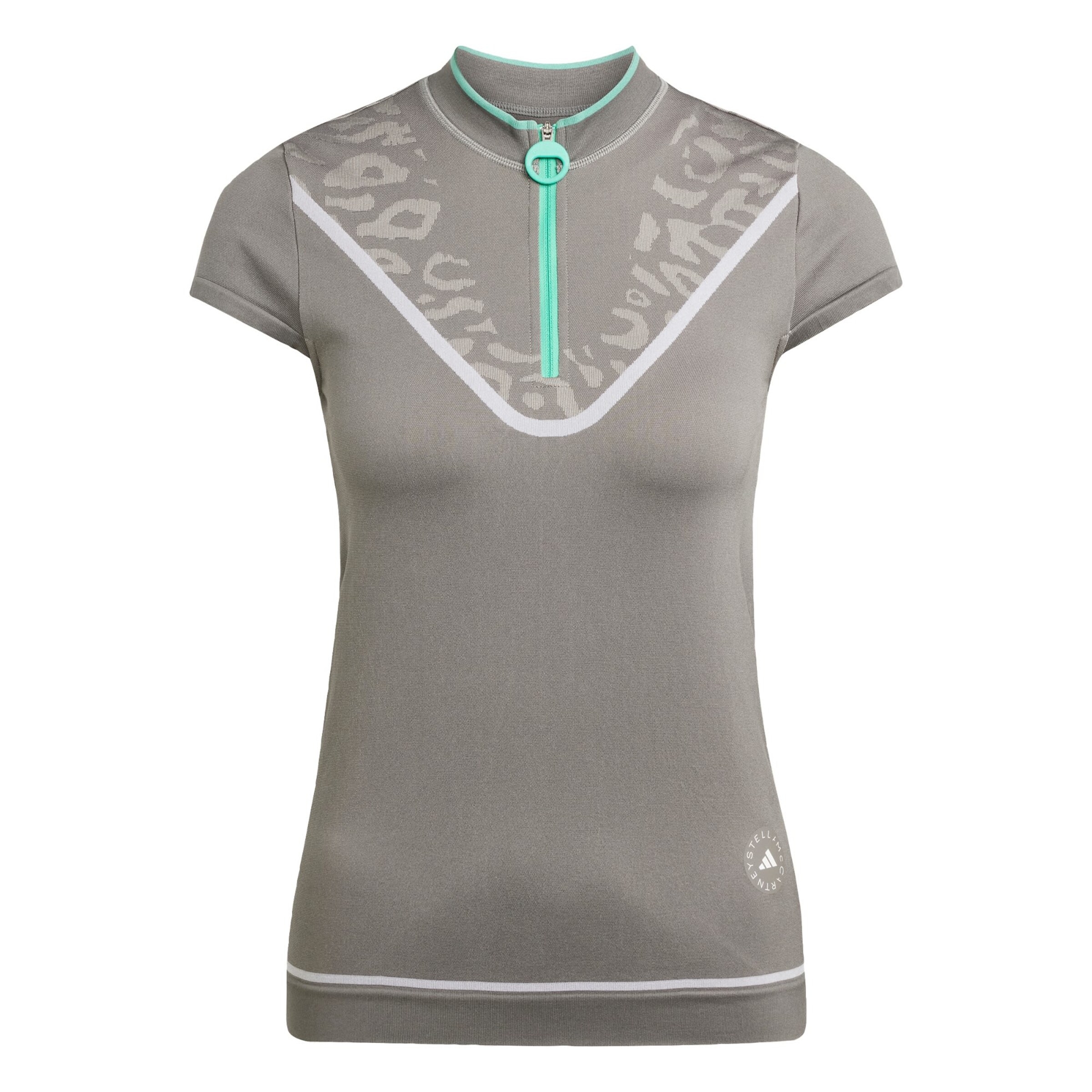 T-shirt fonctionnel 'TrueNature' ADIDAS BY STELLA MCCARTNEY en gris : devant