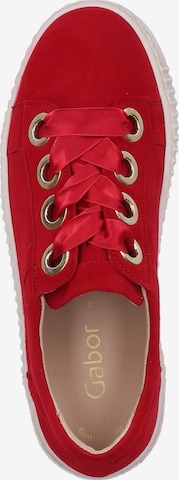 GABOR Sneakers laag in Rood