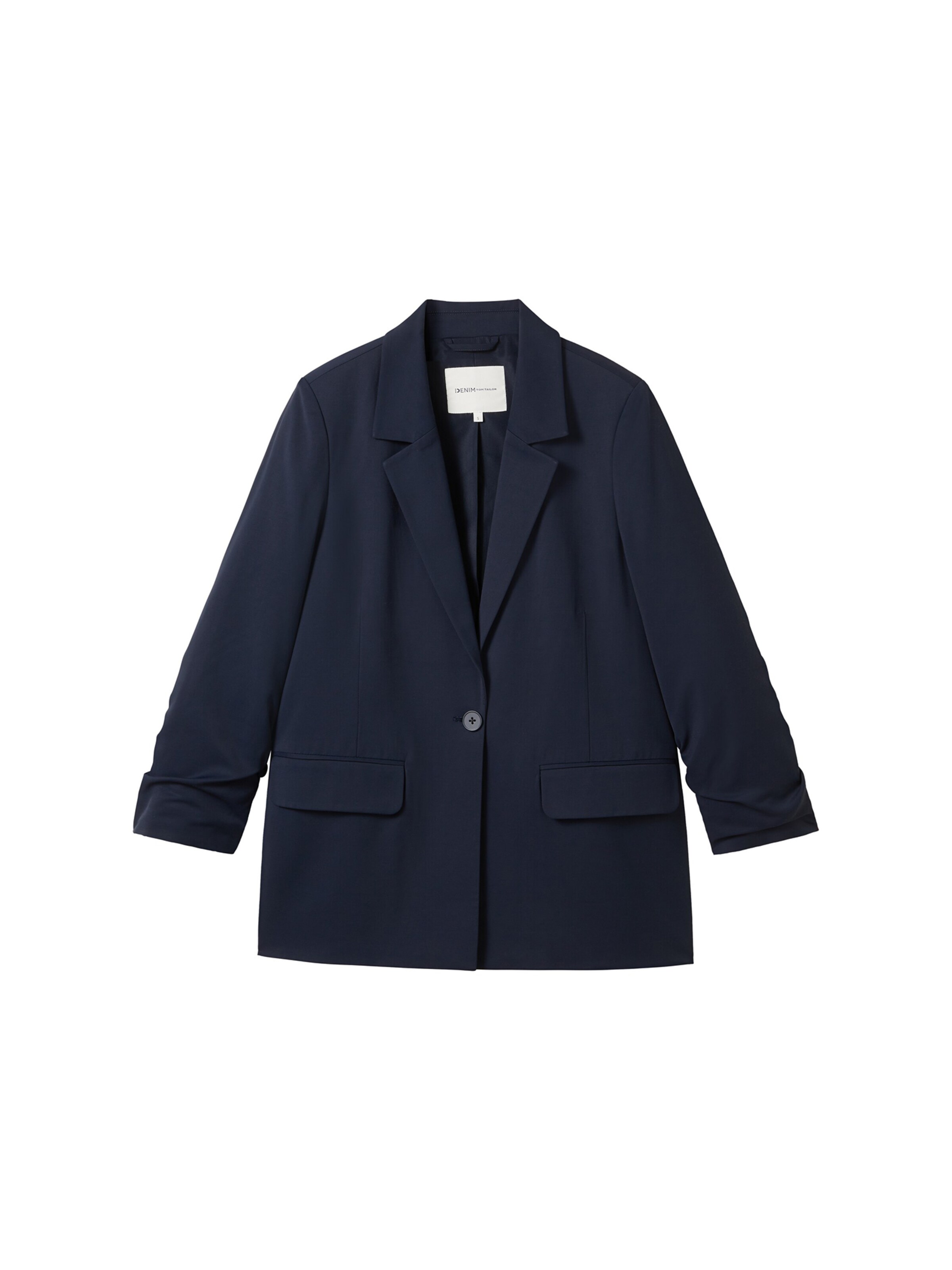 TOM TAILOR DENIM Blazer in Blau: Vorderseite