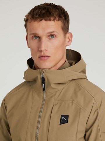 CHASIN' Weatherproof jacket 'Return Mount' in Brown