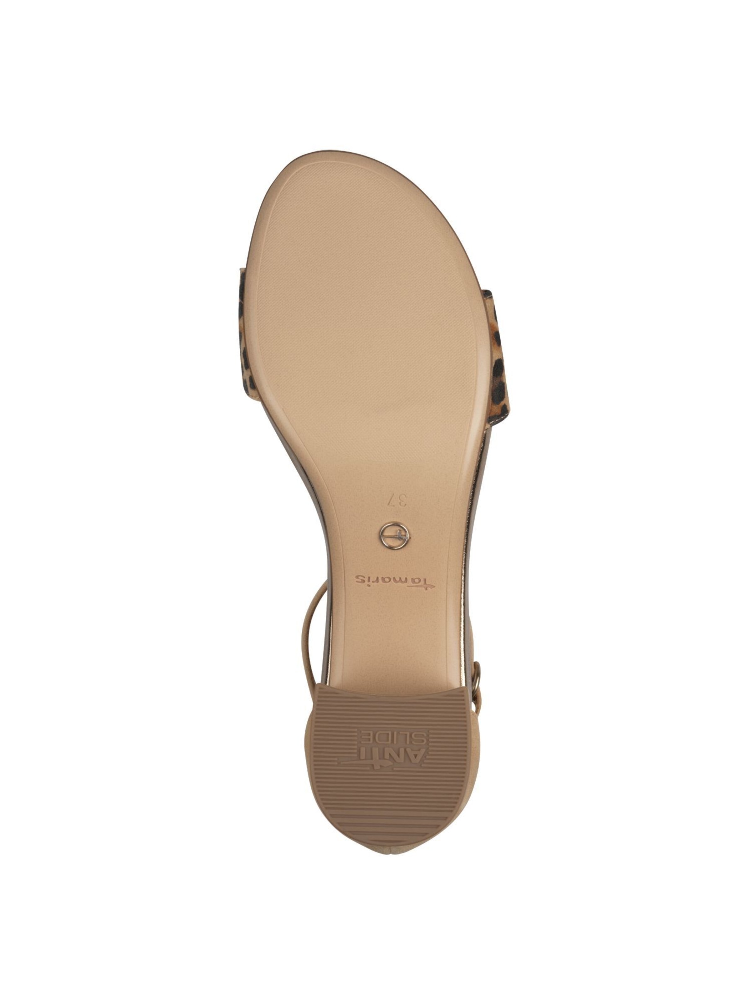 Tamaris Sandalen met riem in Bruin