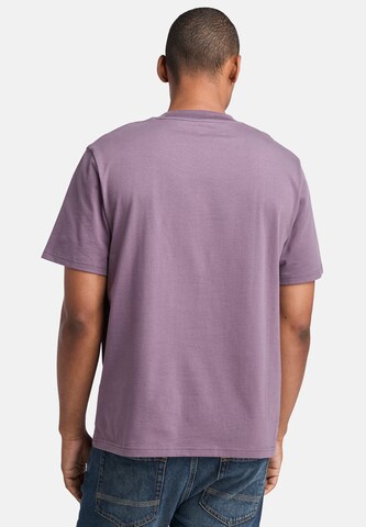 T-Shirt 'Hampthon' TIMBERLAND en violet
