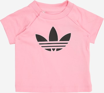 rozā ADIDAS ORIGINALS T-Krekls: no priekšpuses