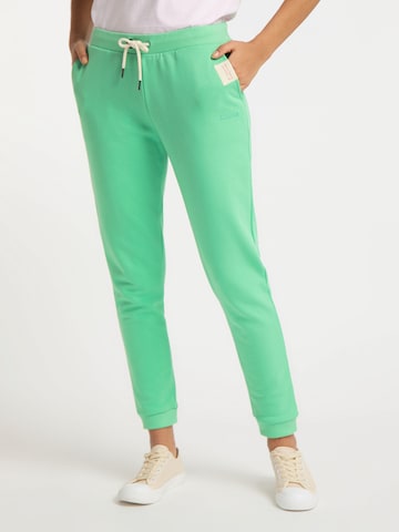 SOMWR Pants 'ESSENCE' in Green: front