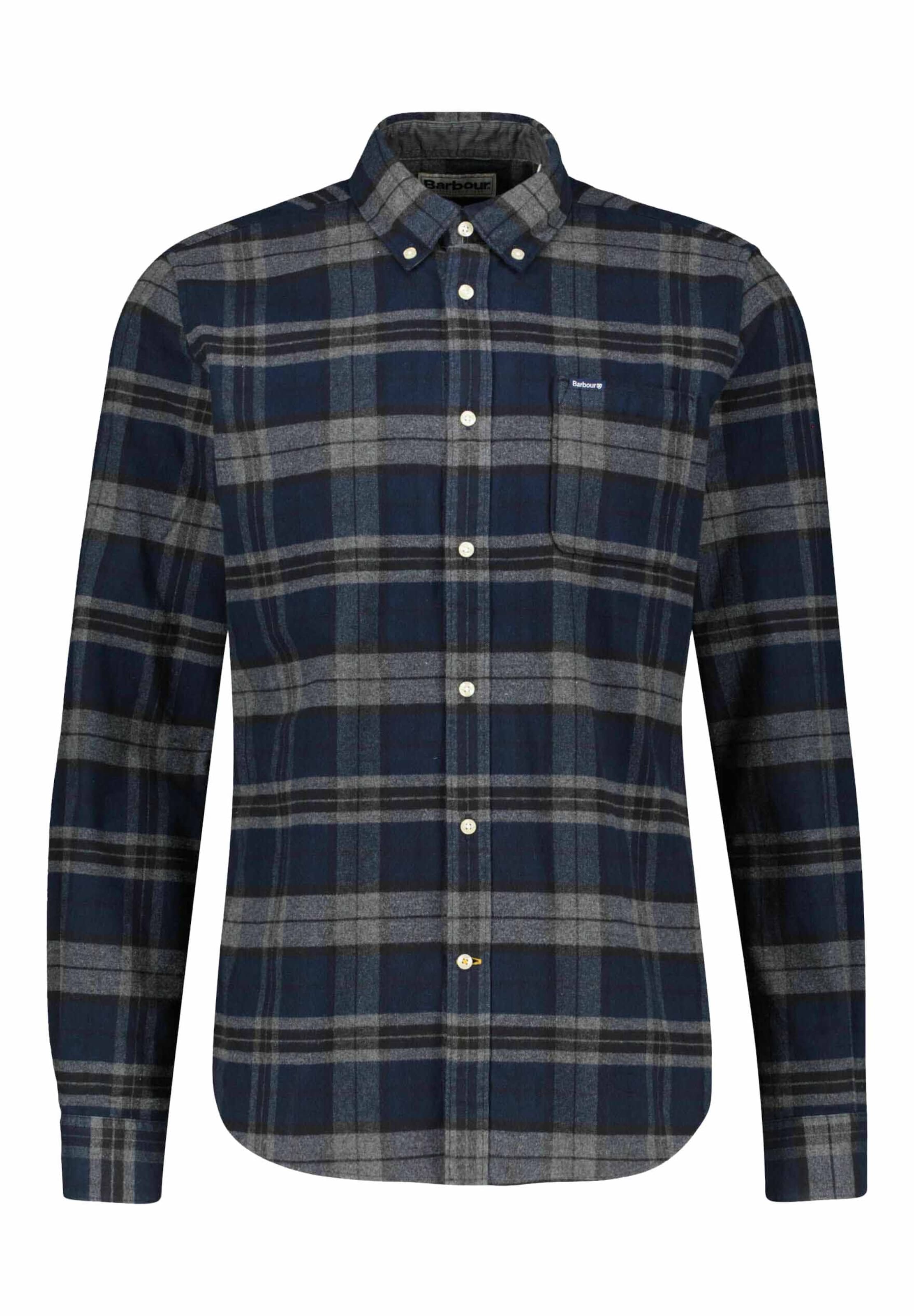 Barbour Regular fit Button Up Shirt 'Betsom' in Blue: front
