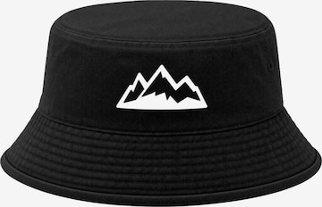 Neverless Hat 'Mountain' in Black: front