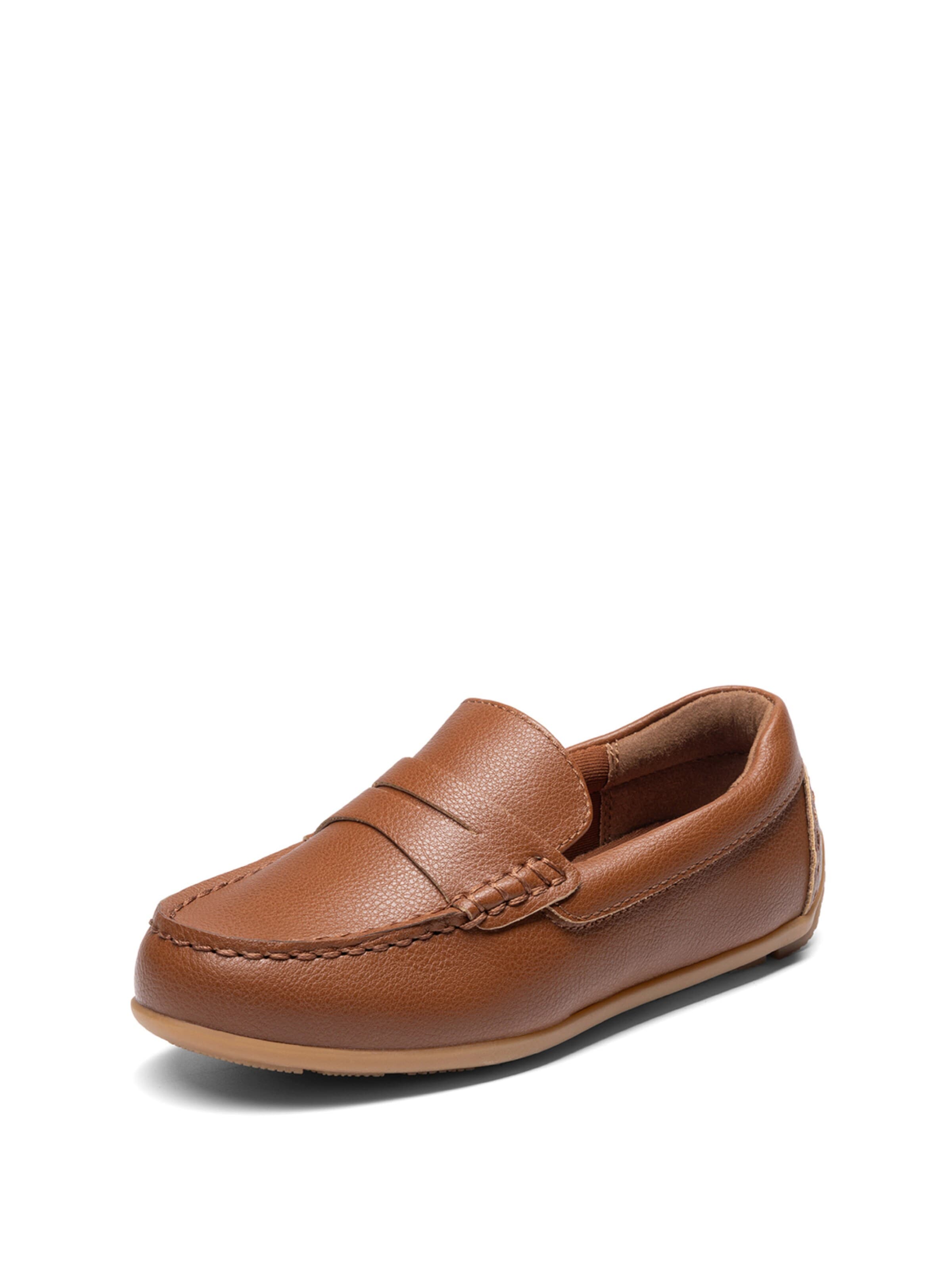 Bruno Marc Flats in Brown: front