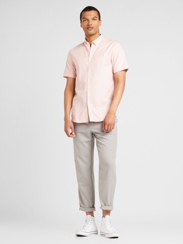 FARAH - Ajuste estrecho Camisa 'BREWER' en rosa
