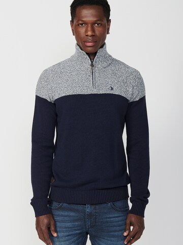 KOROSHI Sweater in Blue