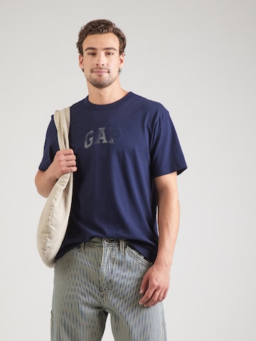 GAP Tričko - Modrá: predná strana