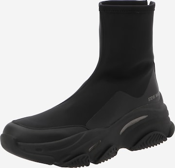 STEVE MADDEN Korkeavartiset tennarit 'Vrooms' värissä musta: etupuoli