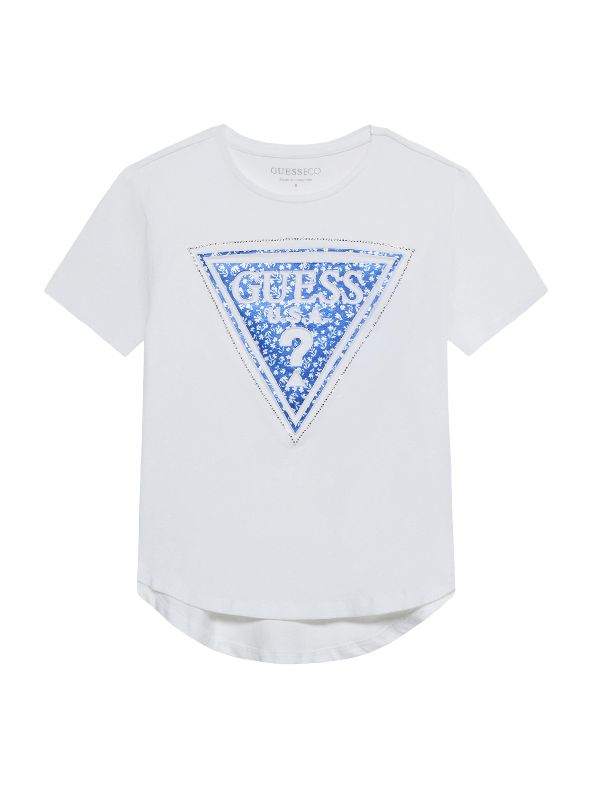 GUESS Koszulka w kolorze biały: przód
