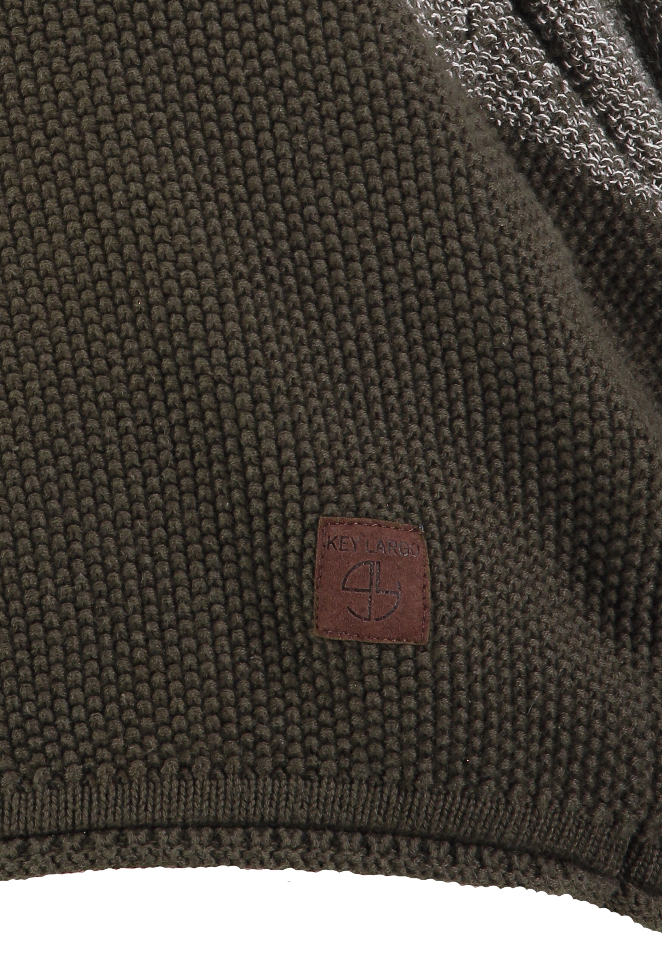 Key Largo Свитер 'Jogi' в Зеленый