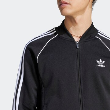 ADIDAS ORIGINALS Sweat jacket 'Adicolor Classics Sst' in Black