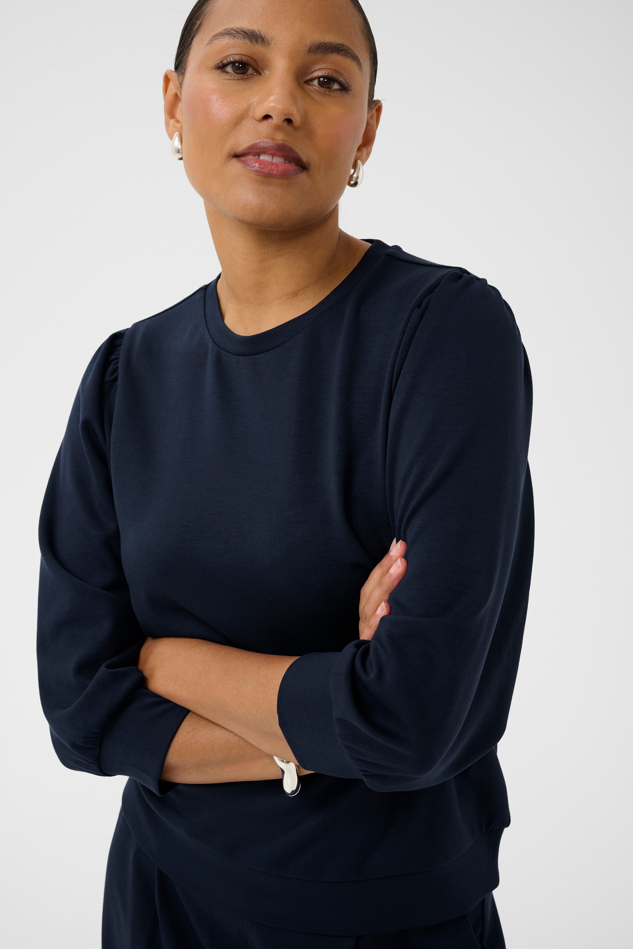 Kaffe Bluzka sportowa 'KAannie' w kolorze niebieski