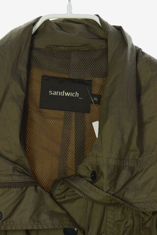 Sandwich Jacke S in Braun