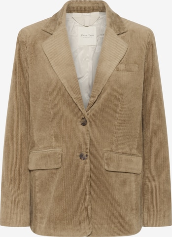 Blazer 'Leni' Part Two en beige : devant