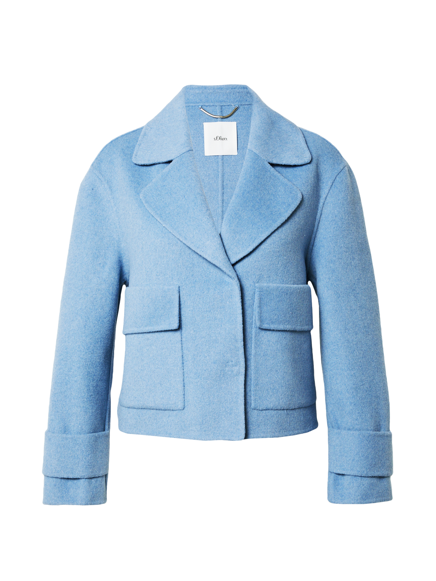 Abbigliamento Donna s.Oliver BLACK LABEL Giacca di mezza stagione in Blu Chiaro Abbigliamento Donna s.Oliver BLACK LABEL Giacca di mezza stagione in Blu Chiaro