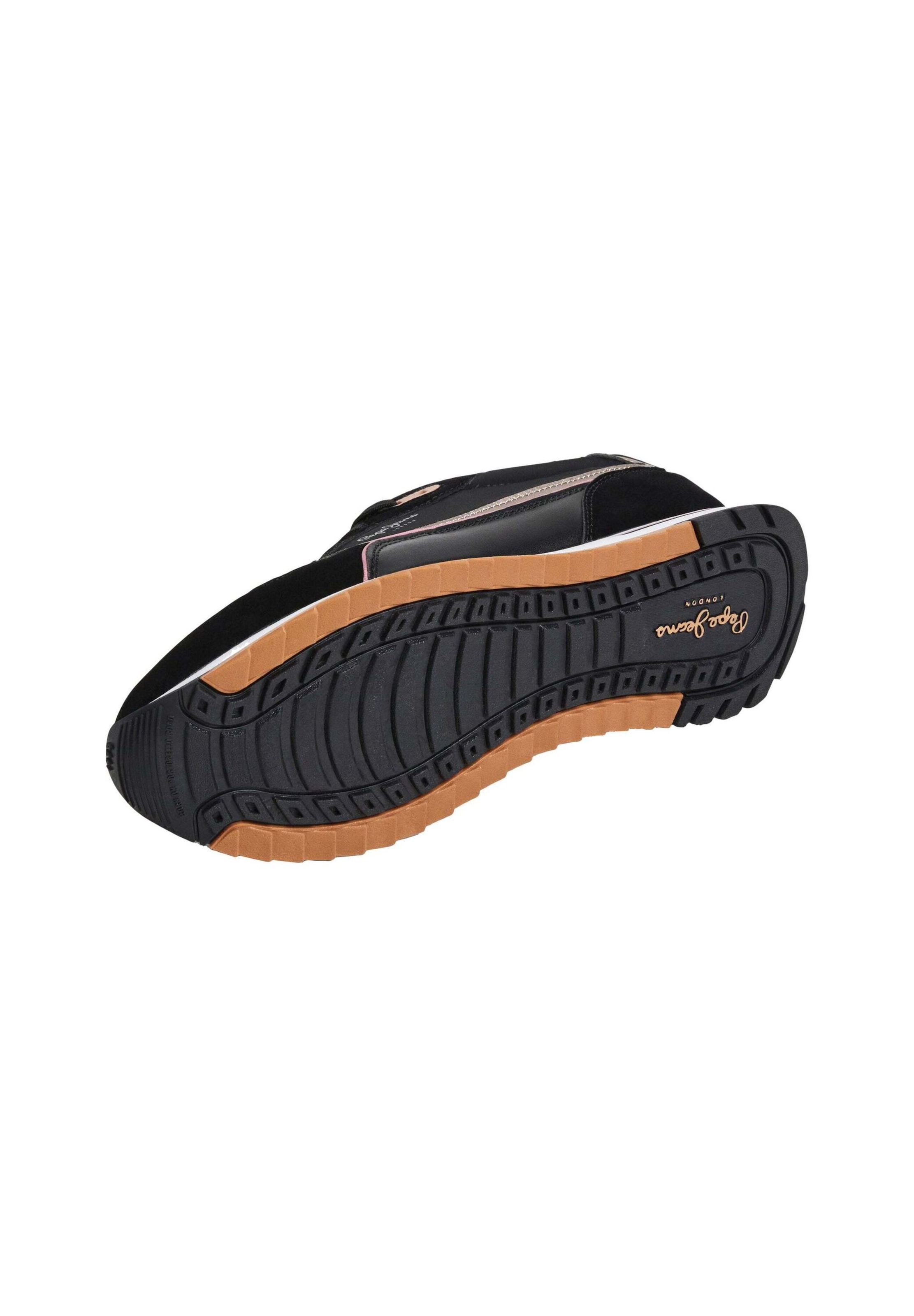 Baskets basses 'Bexley Essence' Pepe Jeans en noir