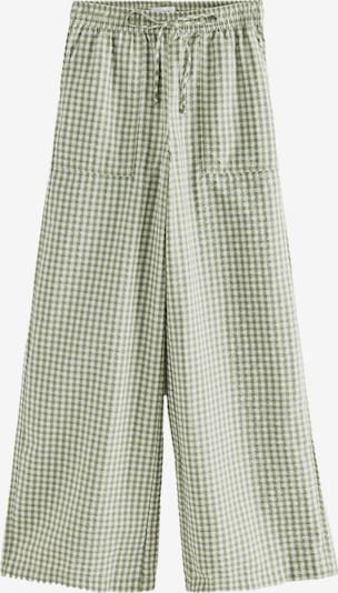 Kelnės iš Next, spalva – žalia / balta, Prekių apžvalga