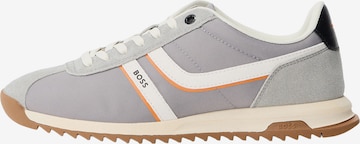 Sneaker bassa 'Zayn' di BOSS in grigio: frontale