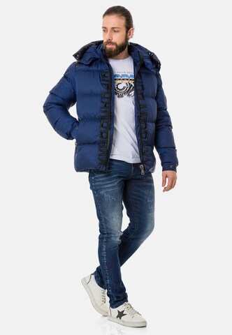 CIPO & BAXX Between-Season Jacket in Blue