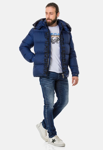 CIPO & BAXX Between-Season Jacket in Blue