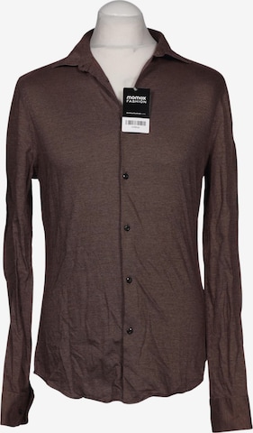 SCOTCH & SODA Hemd 7XL in Braun: Vorderseite