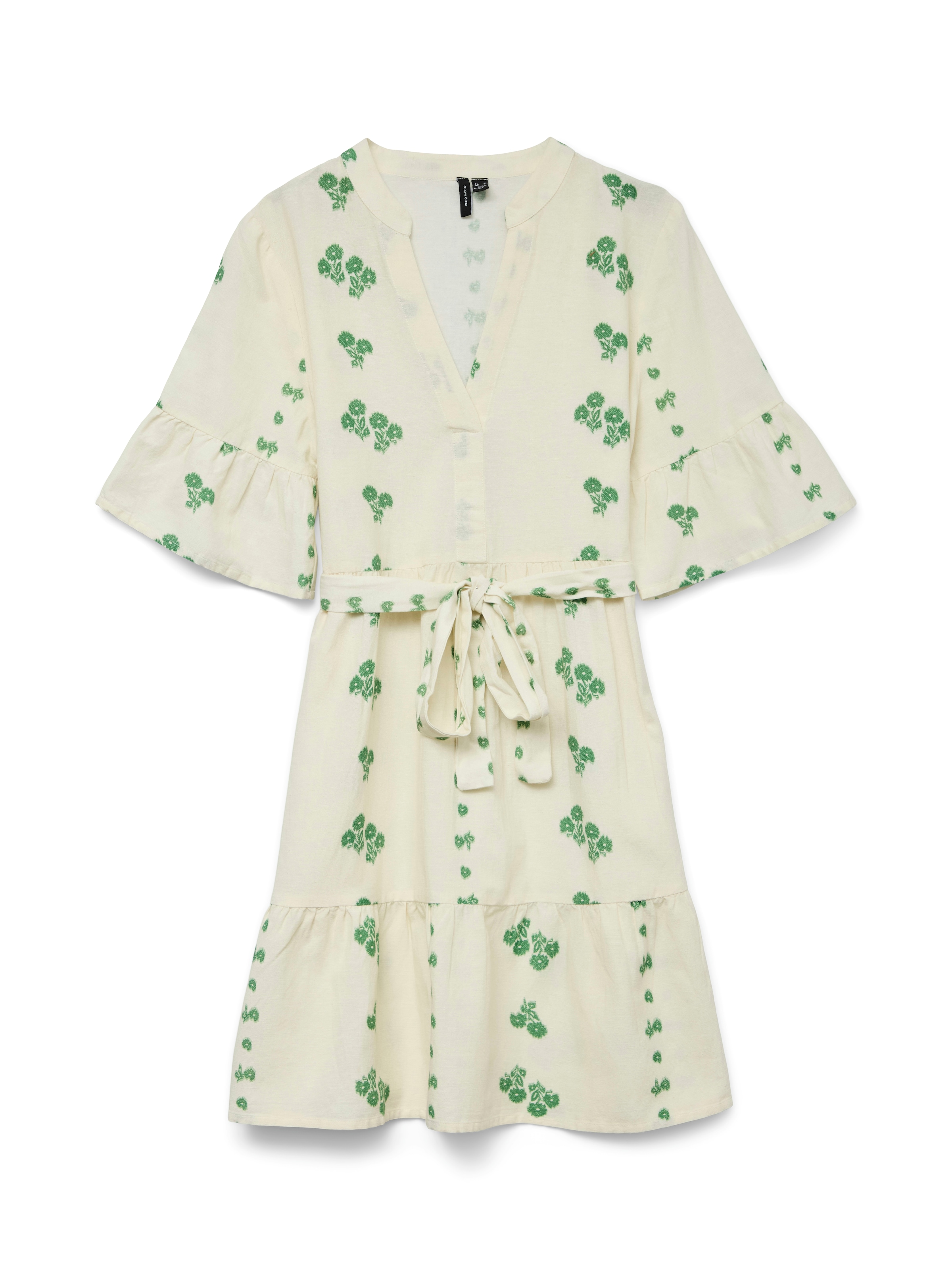 VERO MODA Šaty 'VMPAMELA' - Biela: predná strana