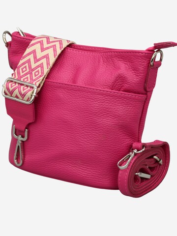 Adel Bags Schultertasche 'Lina' in Pink: Vorderseite