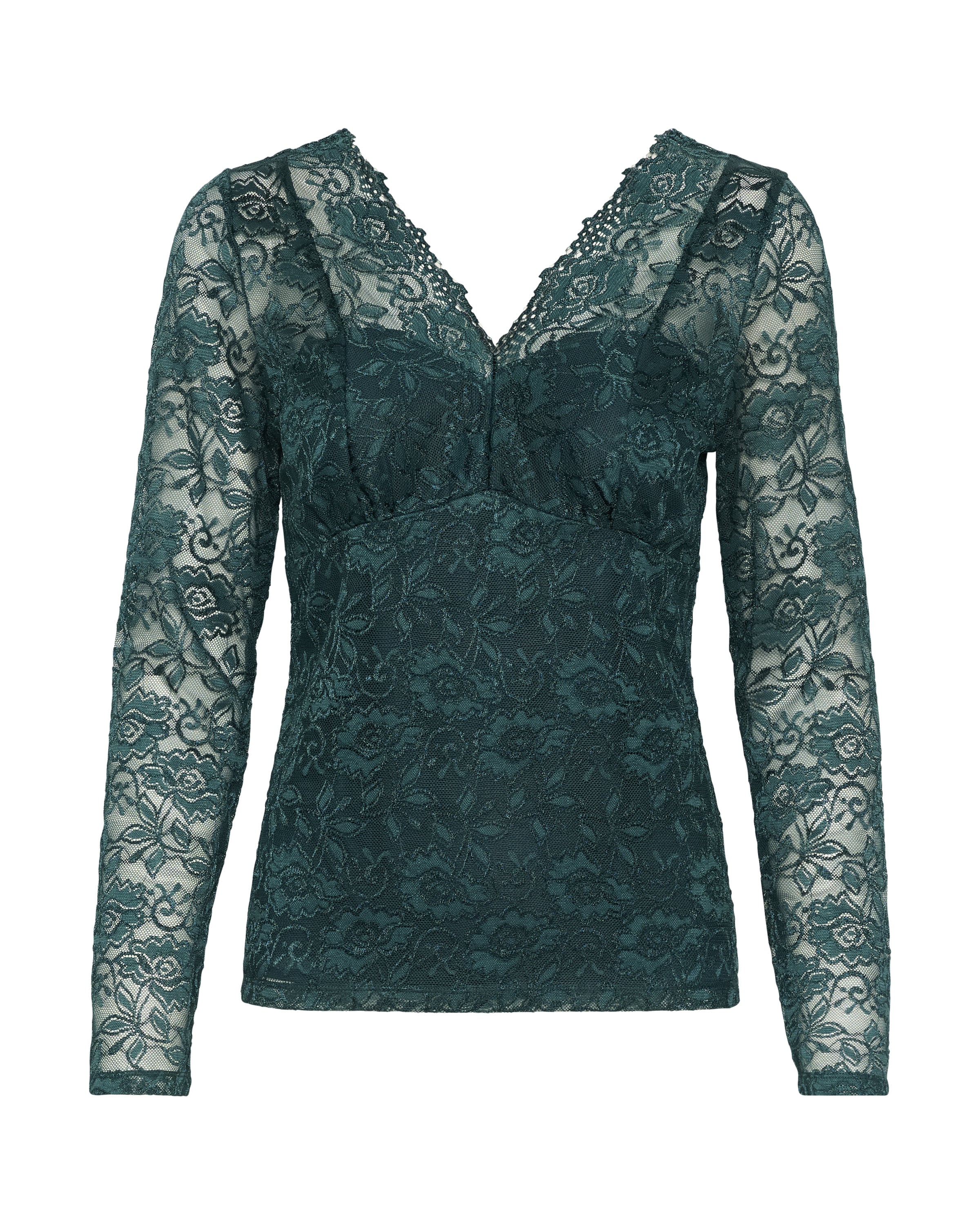 Cream - Blusa 'CR Glaze' en verde: frente