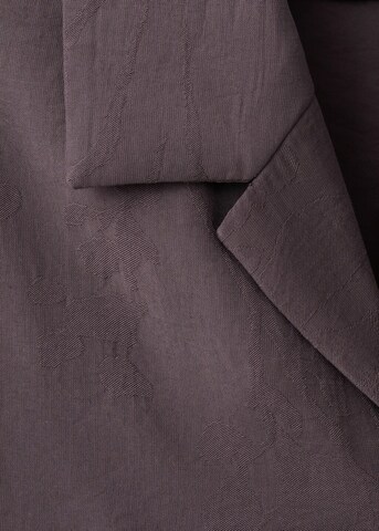 MANGO MAN Comfort Fit Hemd 'Lotus' in Braun