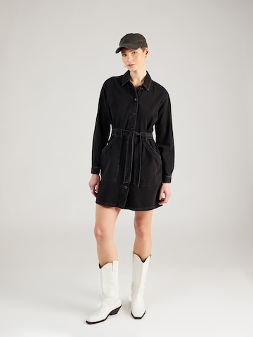 MUSTANG Shirt Dress 'ALBA' in Black: front