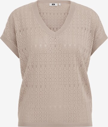 WE Fashion Pullover in Beige: predná strana