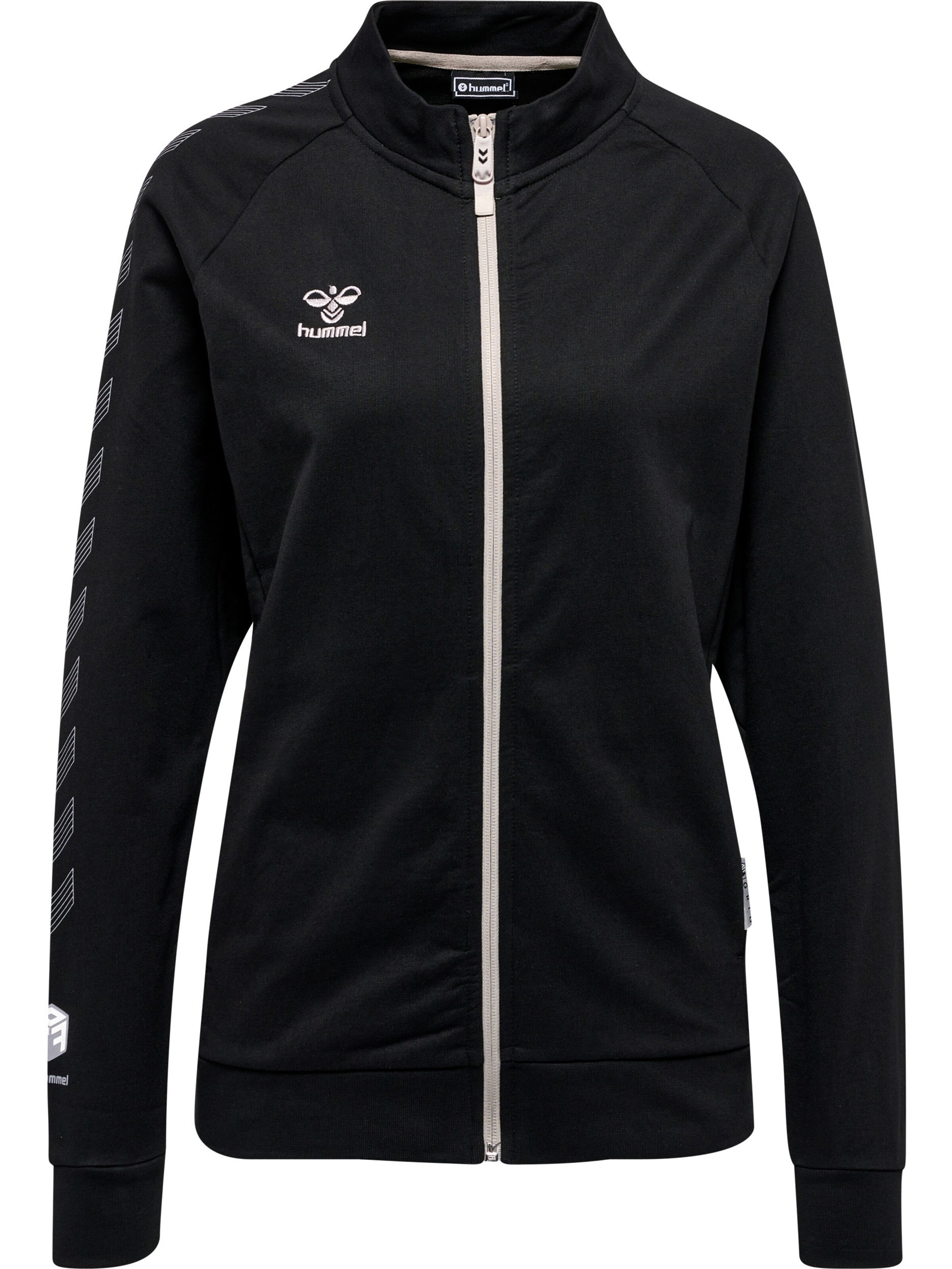 Hummel Sportsweatjacke 'Move' in Schwarz: Vorderseite